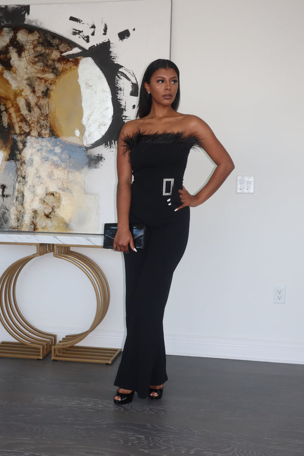 Feather Jumpsuit