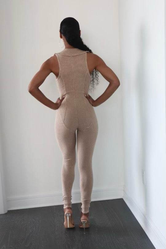 Bodied Jumpsuit (nude)