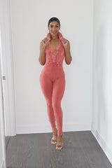 Bodied Jumpsuit (coral)